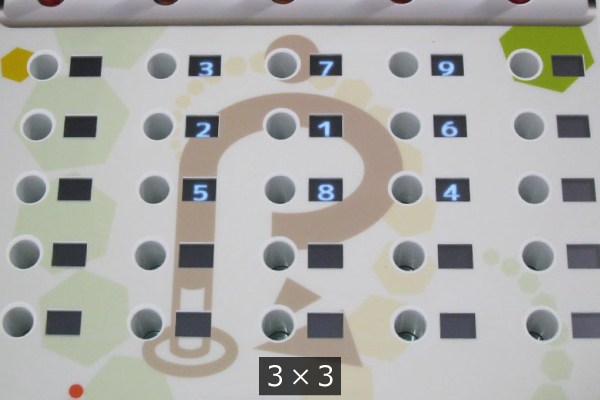 認知機能測定・向上訓練：モード5×5