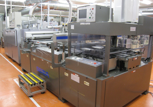 auto printing mach. with CCD Camera