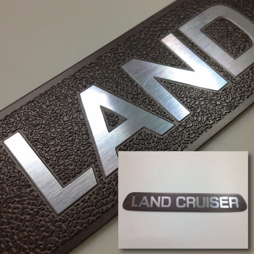 Etching to aluminum