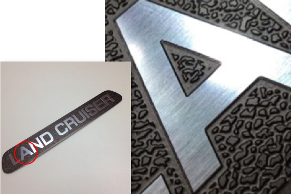Double Etching+Anodizing(2 times)