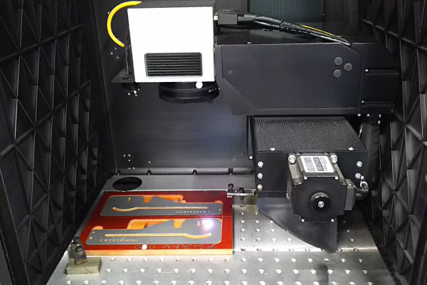 Inside the laser marker