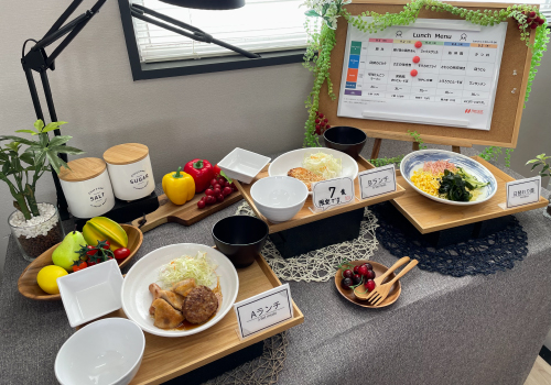 社員食堂:メニュー